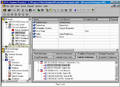 IPcentral Asset Control Screen Shot